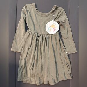 Little Sleepies Olive Casual Dress